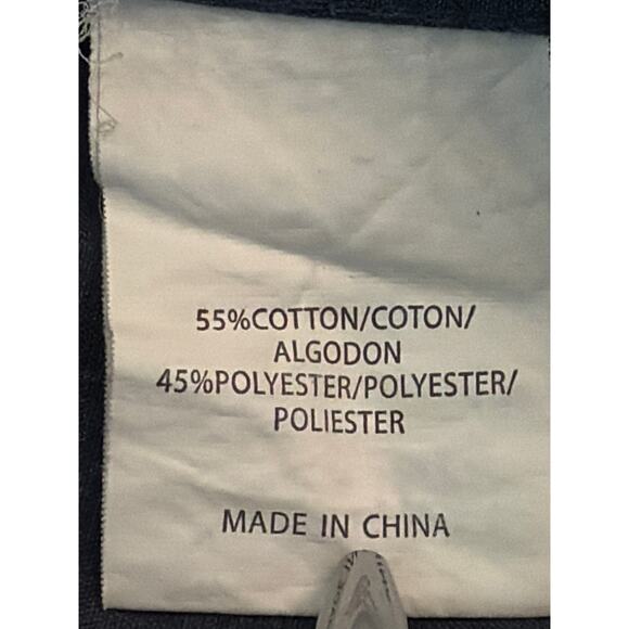 Molokai Surf Co Lg button up "sharks" navy and white - Picture 7 of 10